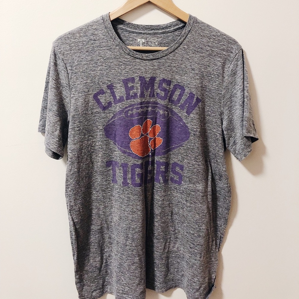 Collegiate Football Tee - Clemson Vintage